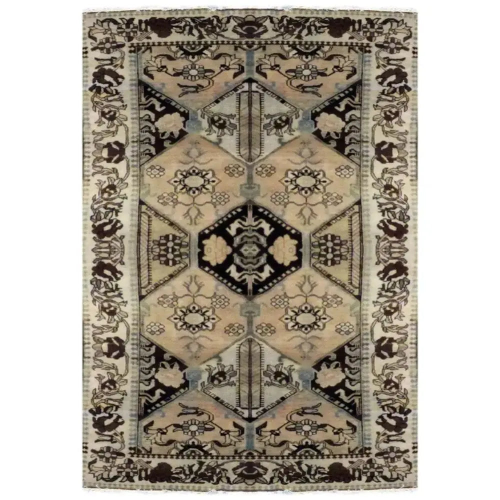 One Of The Kind Persian Bakhtiar Rug 9'9" x 5'3" zandirugs